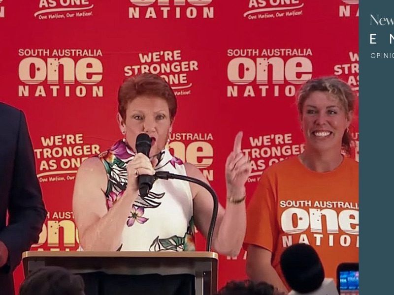 Discontent is fertile ground for One Nation — but it is not the answer